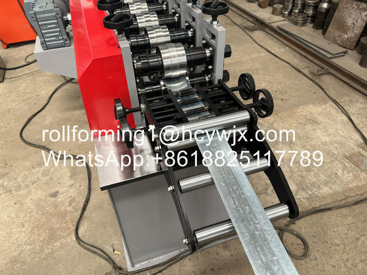 175mm Shaft Bearing Steel Cold Omega Profile Forming Machine 380v 50hz 3 Phases