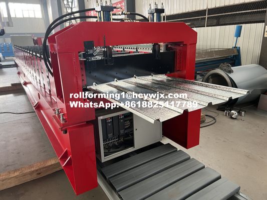 1.2mm Galvanized Coil Floor Decking Machine With Remote Controller
