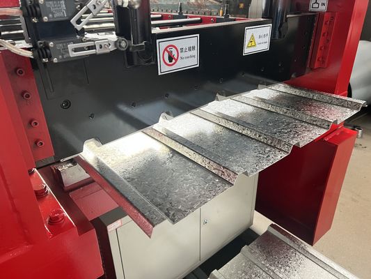 Automatic Galvanized Floor Deck Roll Forming Machine 11+11+7.5KW