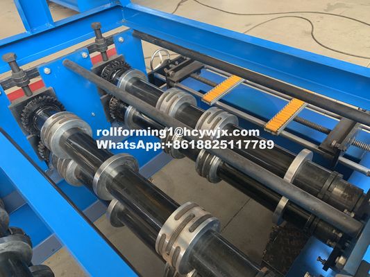 Barbados Panel 850mm Floor Deck Roll Forming Machine Plc Control