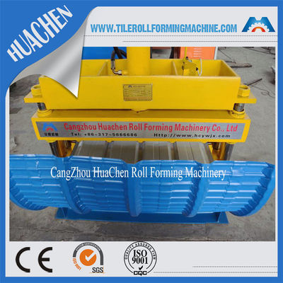 Hydraulic PPGi Steel Roll Forming Machine Curve Edge Banding 2-10m/Min