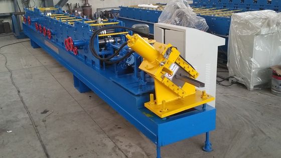 Steel Profile C Z Purlin Roll Forming Machine With Hydraulic Motor , 80mm - 300mm Width