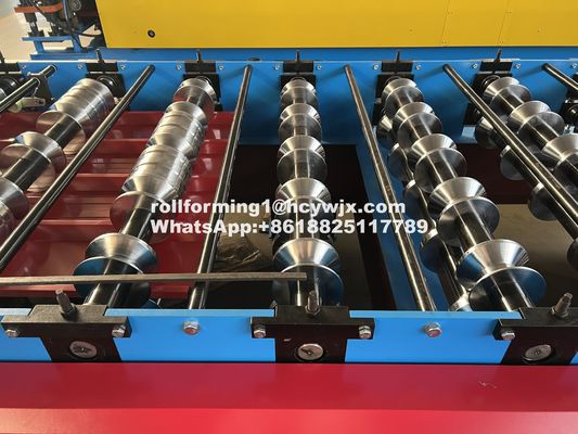 Ibr 0.7mm Roofing Sheet Roll Forming Machine For Dominica Market