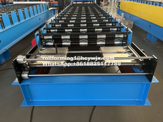 Ibr 0.7mm Roofing Sheet Roll Forming Machine For Dominica Market
