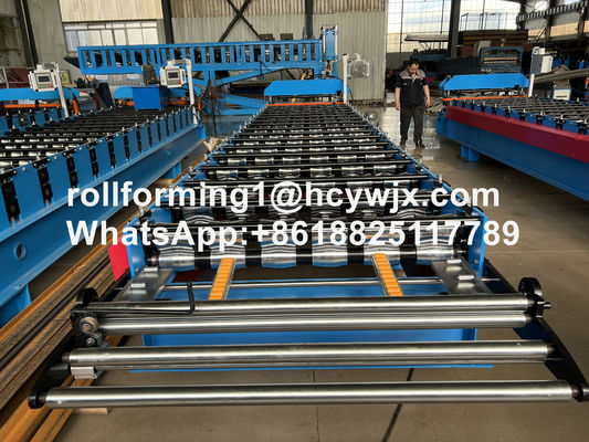 Perfiladeira Trapeze 40 Roofing Roll Forming Machine For Color Steel Plate