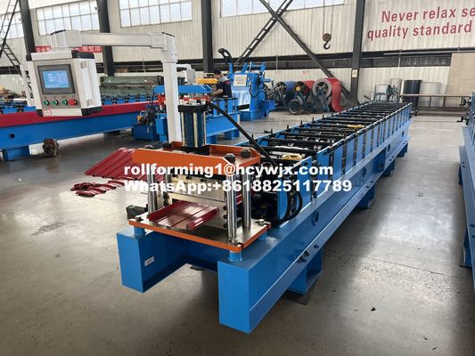 Self Lock 500mm Roofing Sheet Roll Forming Machine Iso