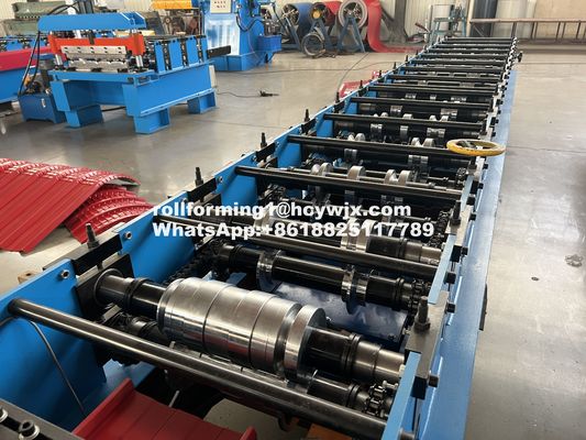 Self Lock 500mm Roofing Sheet Roll Forming Machine Iso