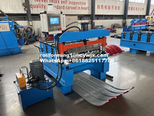 760 Roof Sheet Crimping Machine Curve Edge Banding