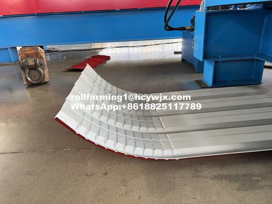 760 Roof Sheet Crimping Machine Curve Edge Banding