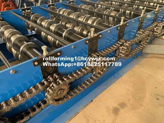1.5 Inch Double Row Steel Rollforming Machines For Shipping Container Side Profile
