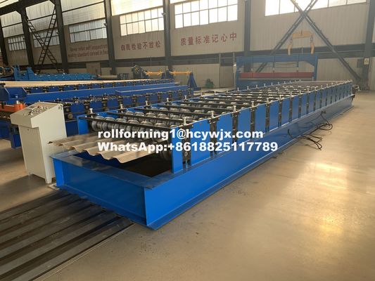 17.5x3kw Chain Driven Cold Roll Forming Machine Speed 8-12m/Min