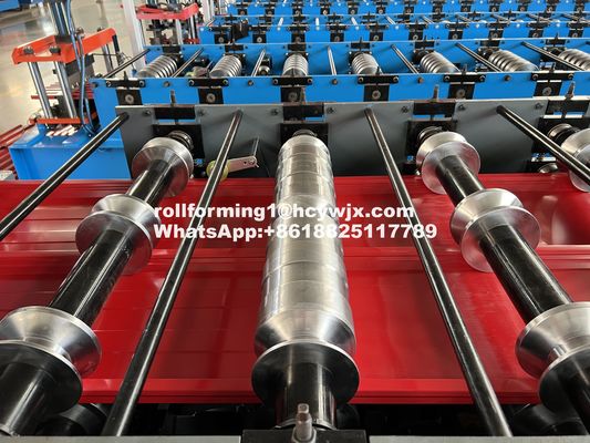 380v 3 Phase 50hz Roofing Sheet Roll Forming Machine For Thickness 0.3-0.8mm
