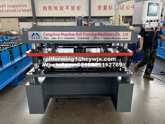 Hydraulic Cutting Roofing Sheet Roll Forming Machine For Color Steel