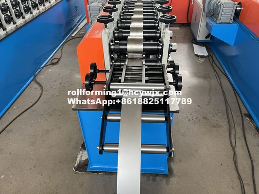 45 Steel Shaft Ceiling Metal Roll Forming Machine PLC Control System