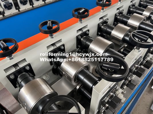 45 Steel Shaft Ceiling Metal Roll Forming Machine PLC Control System