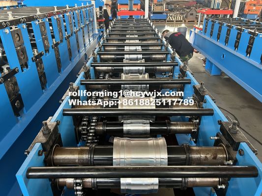 0.3-0.6mm Wall Panel Roll Forming Machine With Delta Transducer