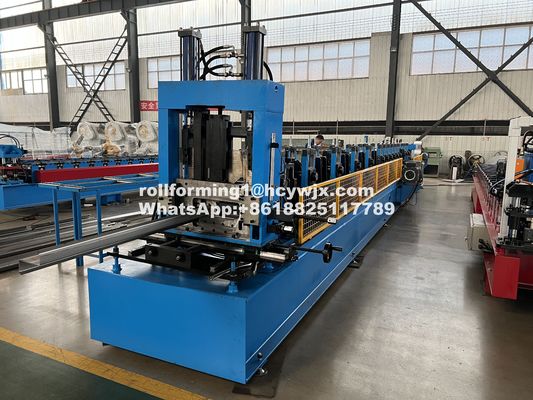 Galvanized Steel Z Purlin Making Machine Three Phase