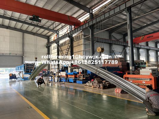Big Span Cold Roll Forming Machine Arched Boards Production