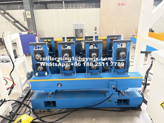 14 Stations Racking Beams Roll Forming Machine Line With Stand Type Structure
