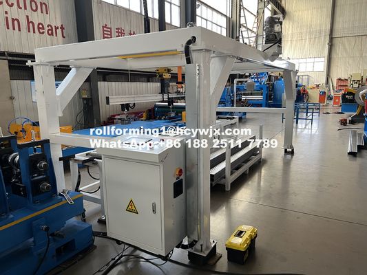14 Stations Racking Beams Roll Forming Machine Line With Stand Type Structure