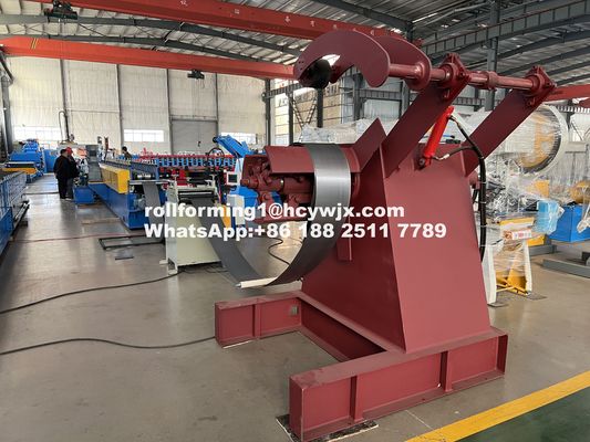 Stand Type Double C Clasping Beam Machine Line  With 80mm Roller Shaft Diameter And 14Stations