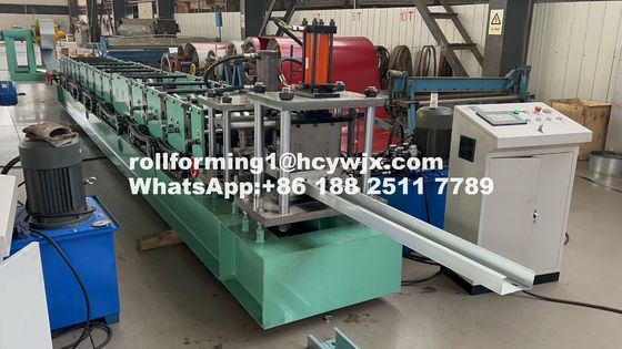 Advanced Purlin Roll Forming Machine 14-18 Stations For Customizable Size