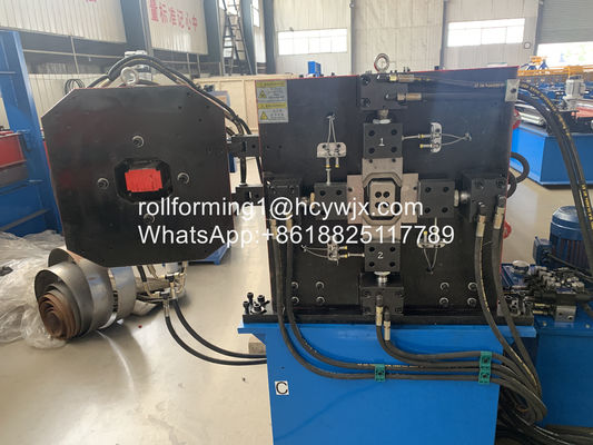 Efficient Production Gutter Downspout Machine Powered By 5.5kw Motor