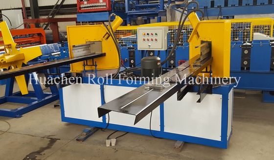 High Precise Roll Forming Machinery Shutter Door Frame 17 Rows 10m / min