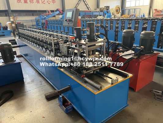 Online Hole Punching Shutter Door Roll Forming Machine Malaysia