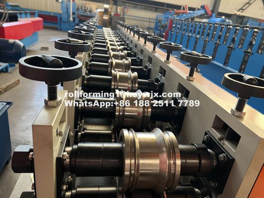 Online Hole Punching Shutter Door Roll Forming Machine Malaysia