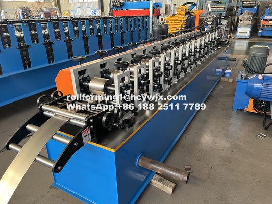 Online Hole Punching Shutter Door Roll Forming Machine Malaysia