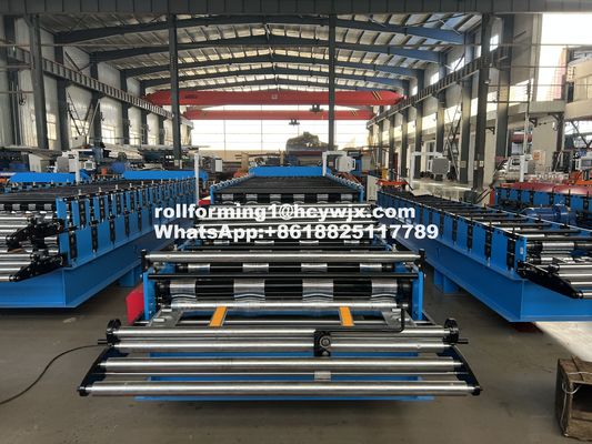 15-20m/Min Double Layer Forming Machine For Metal Roofing Plates