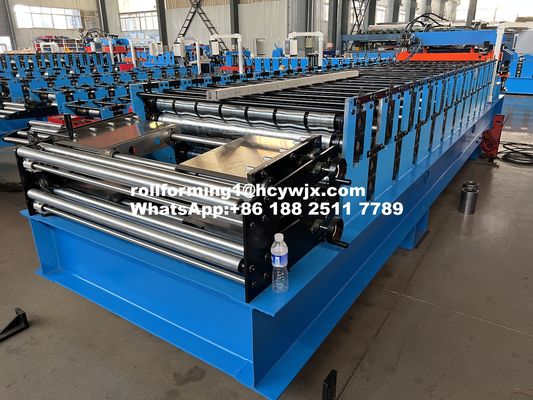Double Layer Cold Roll Forming Machine With C15 AND TR10-113 PROFILE