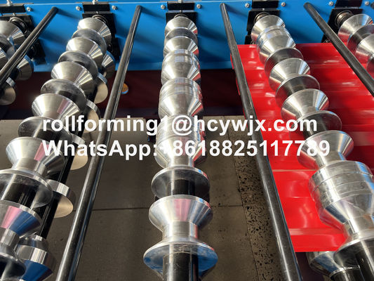 TP25/TP35/TP40 20m/Min Corrugated Roll Forming Machine For Roof Sheeting