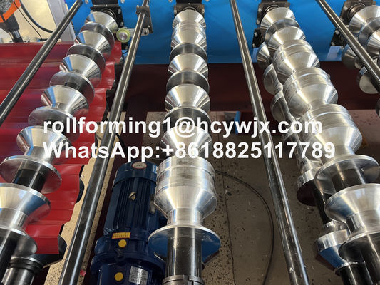 TP25/TP35/TP40 20m/Min Corrugated Roll Forming Machine For Roof Sheeting