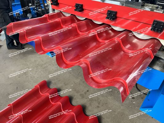 PPGI Color Steel GI Material for Glazed Tile Roll Forming Machine