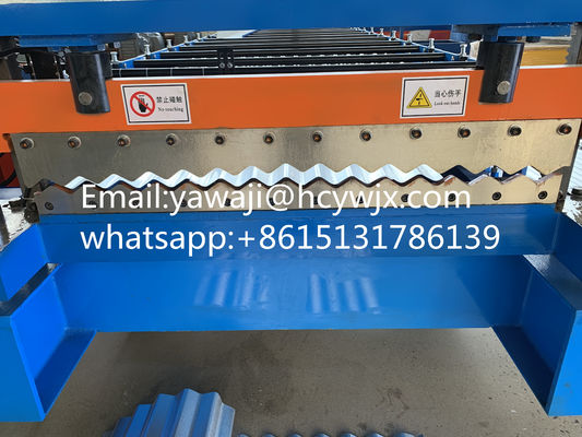 Corrugated Tile Panle Roll Forming Machine For Ppgi Roof Roll Forming Machine