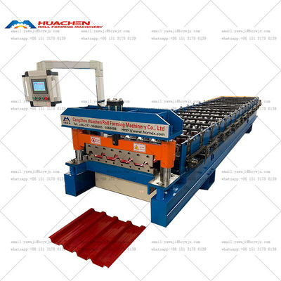 Trapezoidal Roof Sheet Forming Machine / Roll Forming Sheet IBR Roof Sheet Making Machine