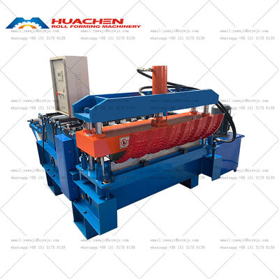 Trapezoidal Arching Roof Panel Curved Sheet Making Machine