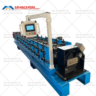 PLC Automatic C Purlin Forming Machine For 1.2-1.8mm Steel