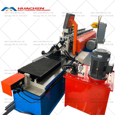 Indoor Ceiling Keel Roll Forming Machine Smooth PLC Control System