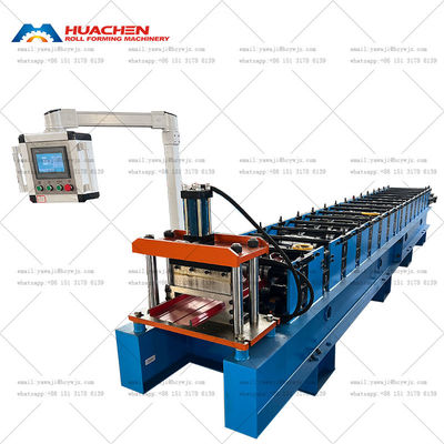 Single Layer Trapezoidal Roof Panel Machine Efficiently Produce With Chain Drive