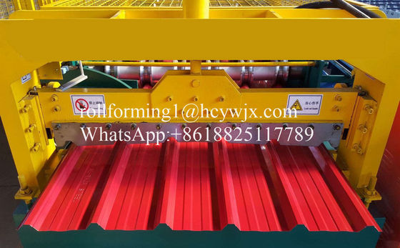 Roofing Corrugated Sheet 8kw Cold Roll Forming Machine
