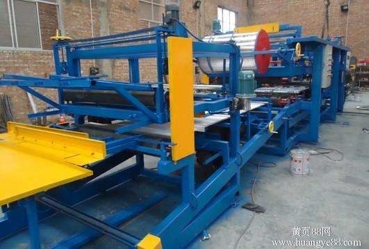 Ppgi Continuous Sandwich Panel Line Eps Sandwich Panel Making Machine