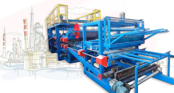 Rock Wool Sandwich Panel Production Line Roll Forming Machine 250mm Thickness