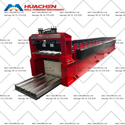 18 Roller Stations Chain Drive Arched Roof Roll Forming Machine For Smooth Operation