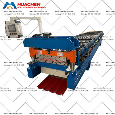 High Rib Metal Roof Roll Forming Machine With PPGI / GI Material And 925mm Width