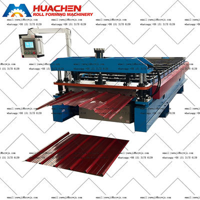 Customizable Roof Roll Forming Machine 380v 50Hz 3 phases