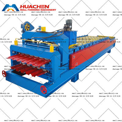 Professional PPGI / GI Material Double Deck Roll Forming Machine Manufacturers