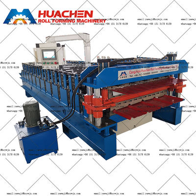 45 Steel Quenching And Plating Rollers Shafts double layer forming machine Speed 15m/min